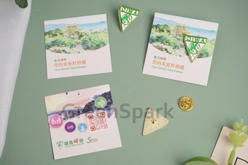 離島婦聯有限公司 金屬襟章訂製 PP201