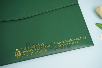 香港科技大學商學院 (可持續發展及綠色金融學系) PU皮質商務文件袋 ST892