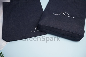 Wheelock Properties Denim Cotton Bag RB364