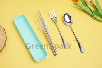 葵青地區康健中心 小麥餐具3件裝 TW156