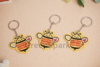 新加坡國際學校 Embroidered Charm Keychain KC222