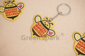新加坡國際學校 Embroidered Charm Keychain KC222