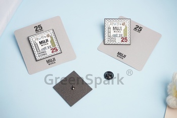 MUJI (Hong Kong) Company Limited 金屬襟章訂製 PP201