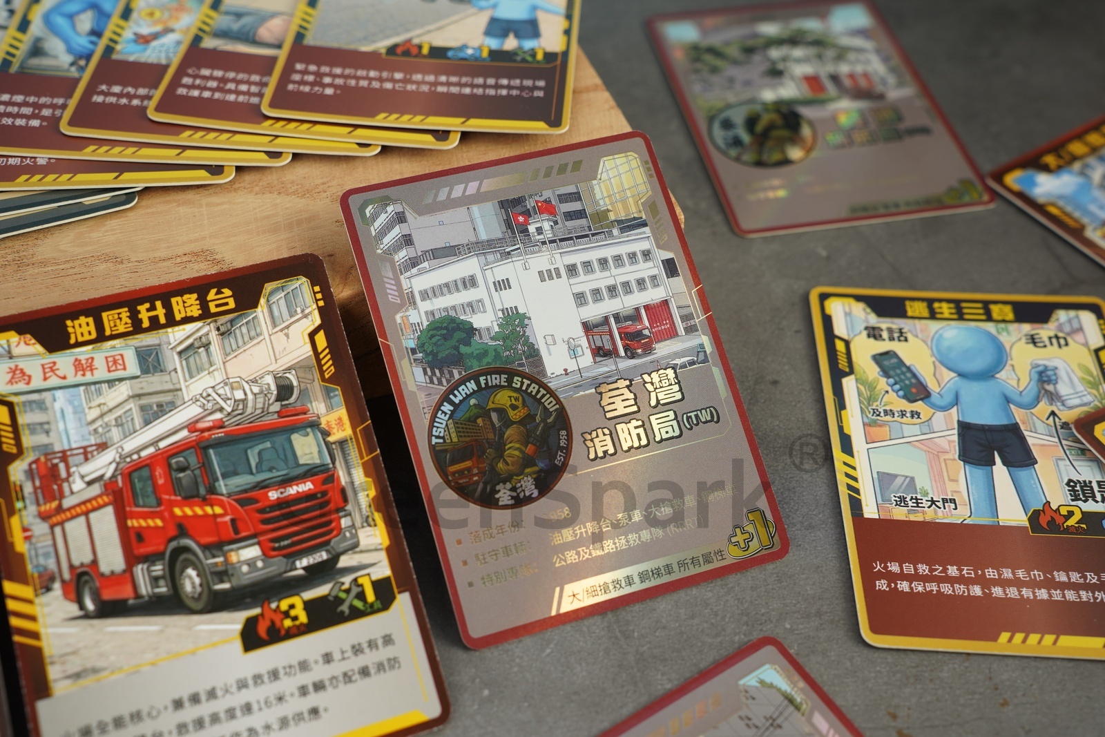 香港消防處 Blind Card/Foil Card/Trading Card PP402