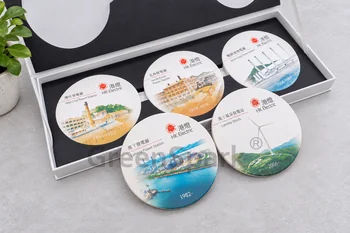 港燈 神奇吸水陶瓷杯墊 TW058