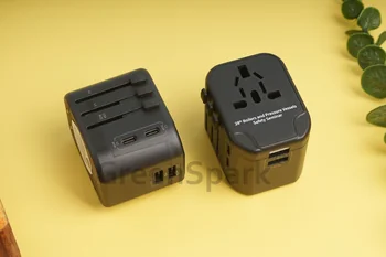 勞工處 迷你旅行轉換器充電器(2C+2U) EE620
