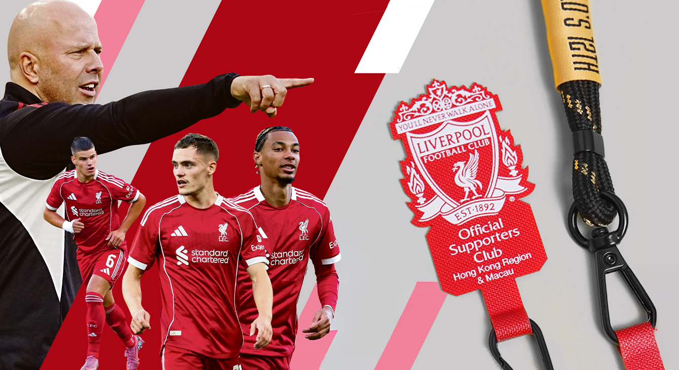 Liverpool FC OLSC Hong Kong Region & Macau 便利手機掛繩 EE198