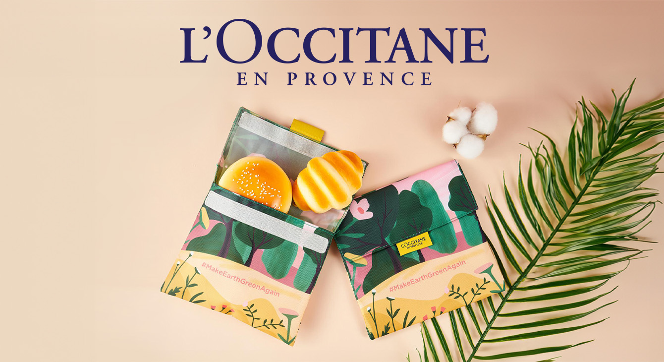 A Plastic Ocean Foundation - L'OCCITANE en Provence 環保麵包袋 TW484