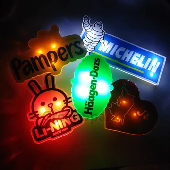 LED發光襟章 PP802